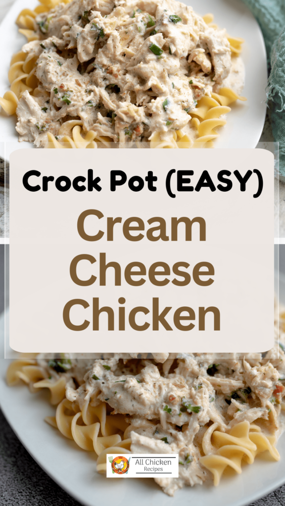 Easy Crock Pot Cream Cheese Chicken